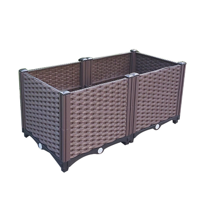 Oem ইউরোপীয় পরিবার দীর্ঘ প্লাস্টিক ফুলের বাক্সে পোকা প্রমাণ প্লাস্টিক বিন রোপণকারী